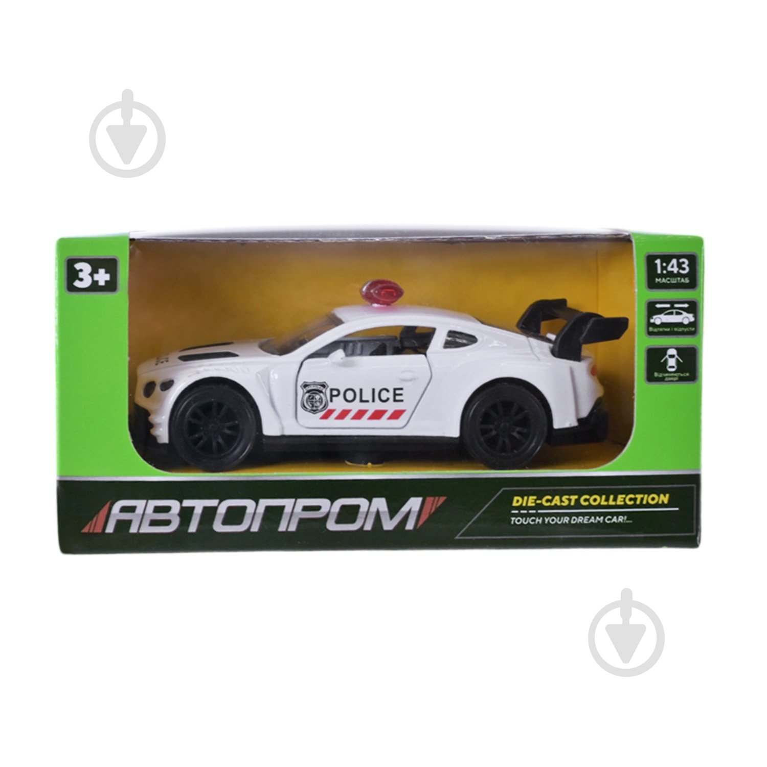 Машинка Автопром 1:43 AP4390 - фото 9 Машинка Автопром 1:43 AP4390 - фото 9