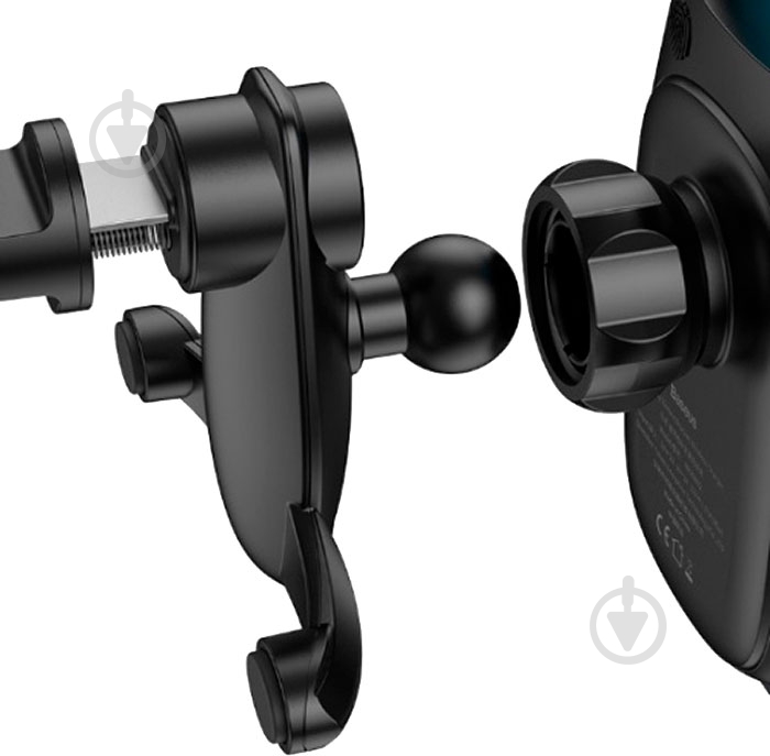 Автодержатель BASEUS беспроводной 15W (WXHW02-01) - фото 5