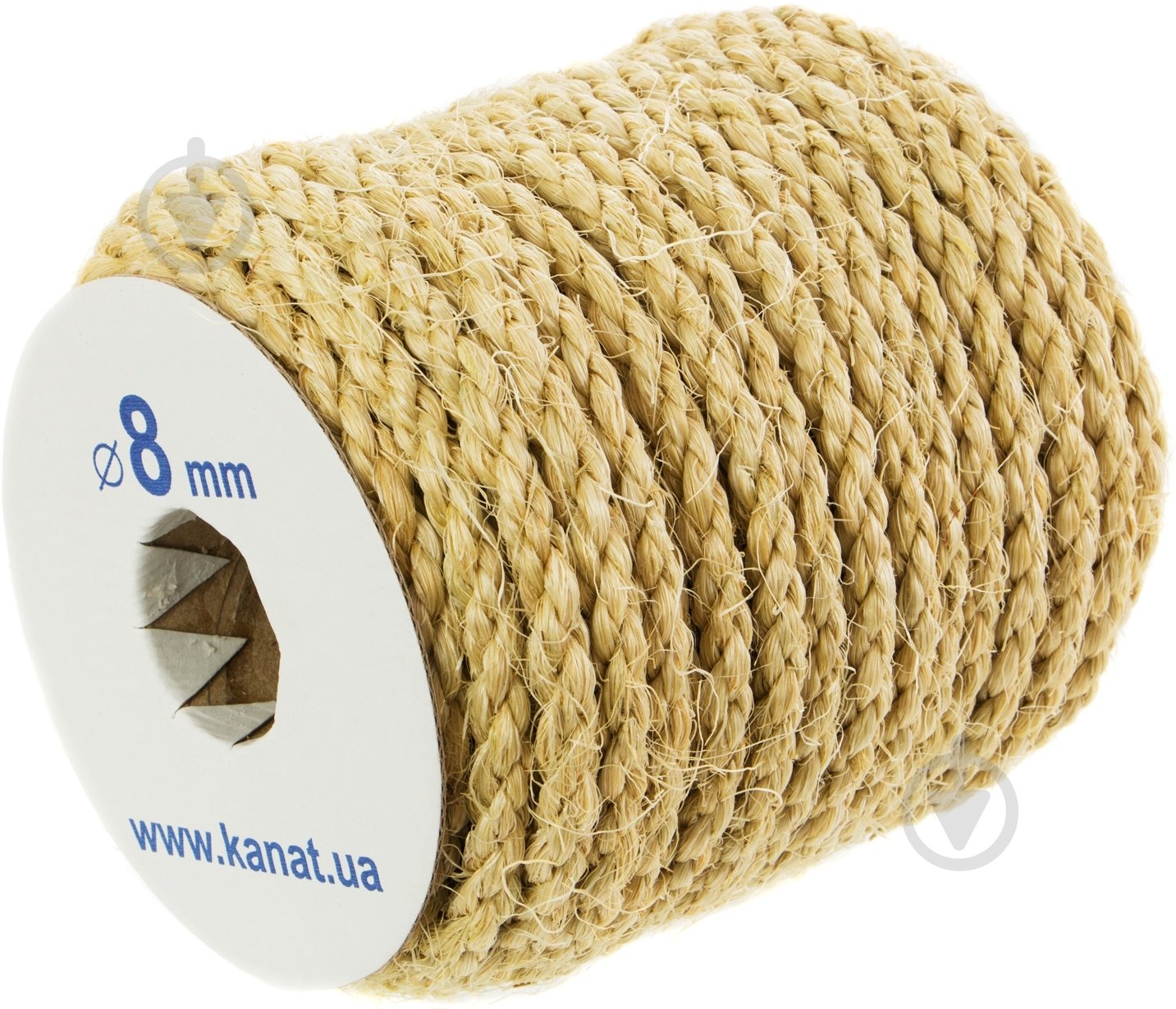 Шнур Радосвіт сизалевый сизальова, d 8мм 8 мм - фото 4