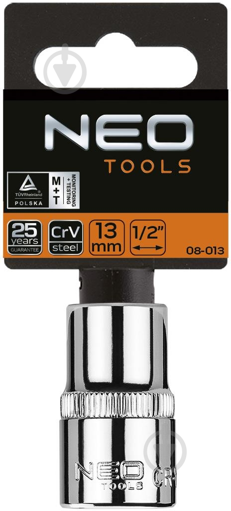Головка NEO tools 8 мм 08-008 - фото 2