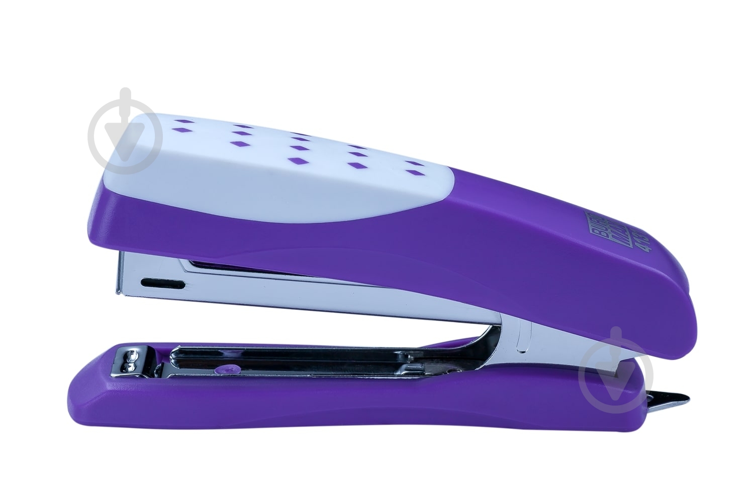 Степлер BM.4131-07 фиолетовый Buromax - фото 1 Степлер BM.4131-07 фиолетовый Buromax - фото 1