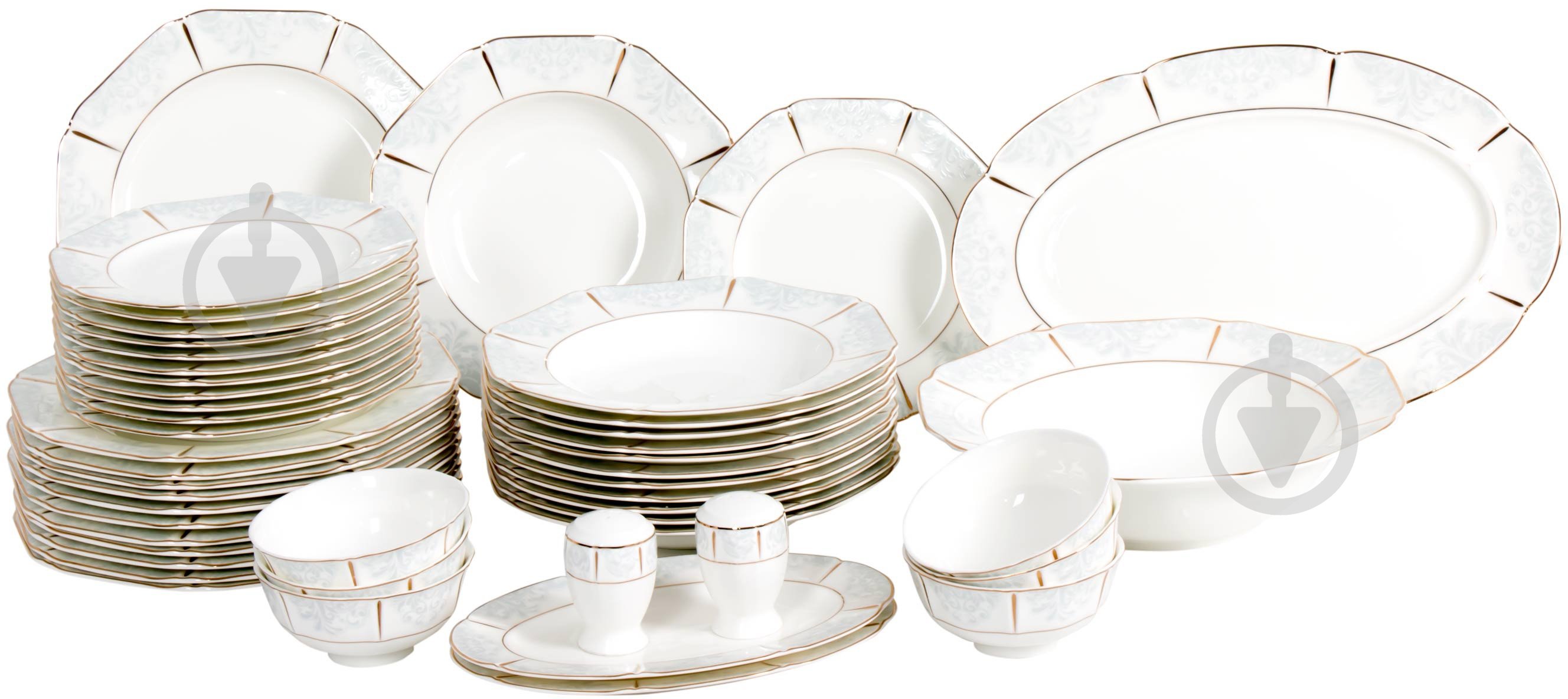 Сервиз столовый Fiora London 48 предметов на 12 персон - фото 1 Сервиз столовый Fiora London 48 предметов на 12 персон - фото 1