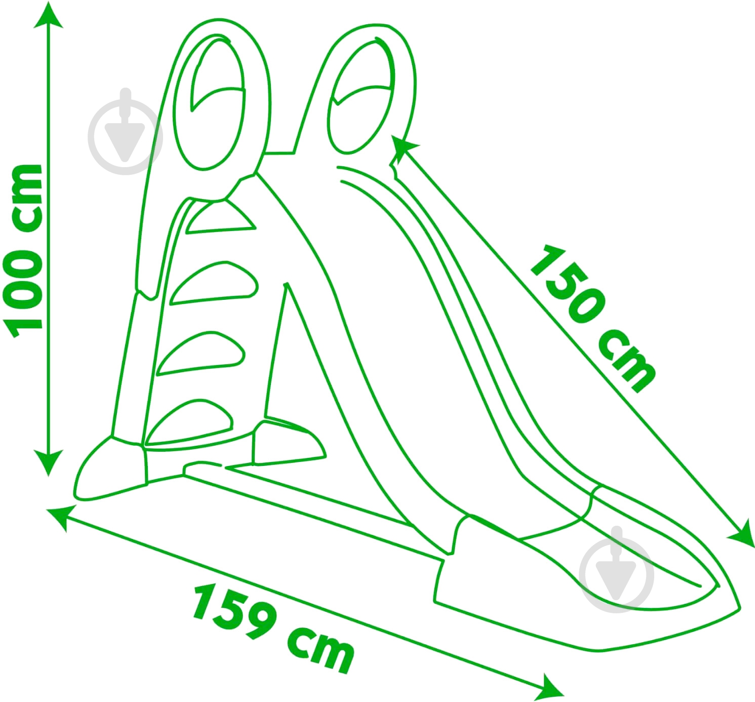 Горка детская Smoby с водным эффектом 310262 - фото 4