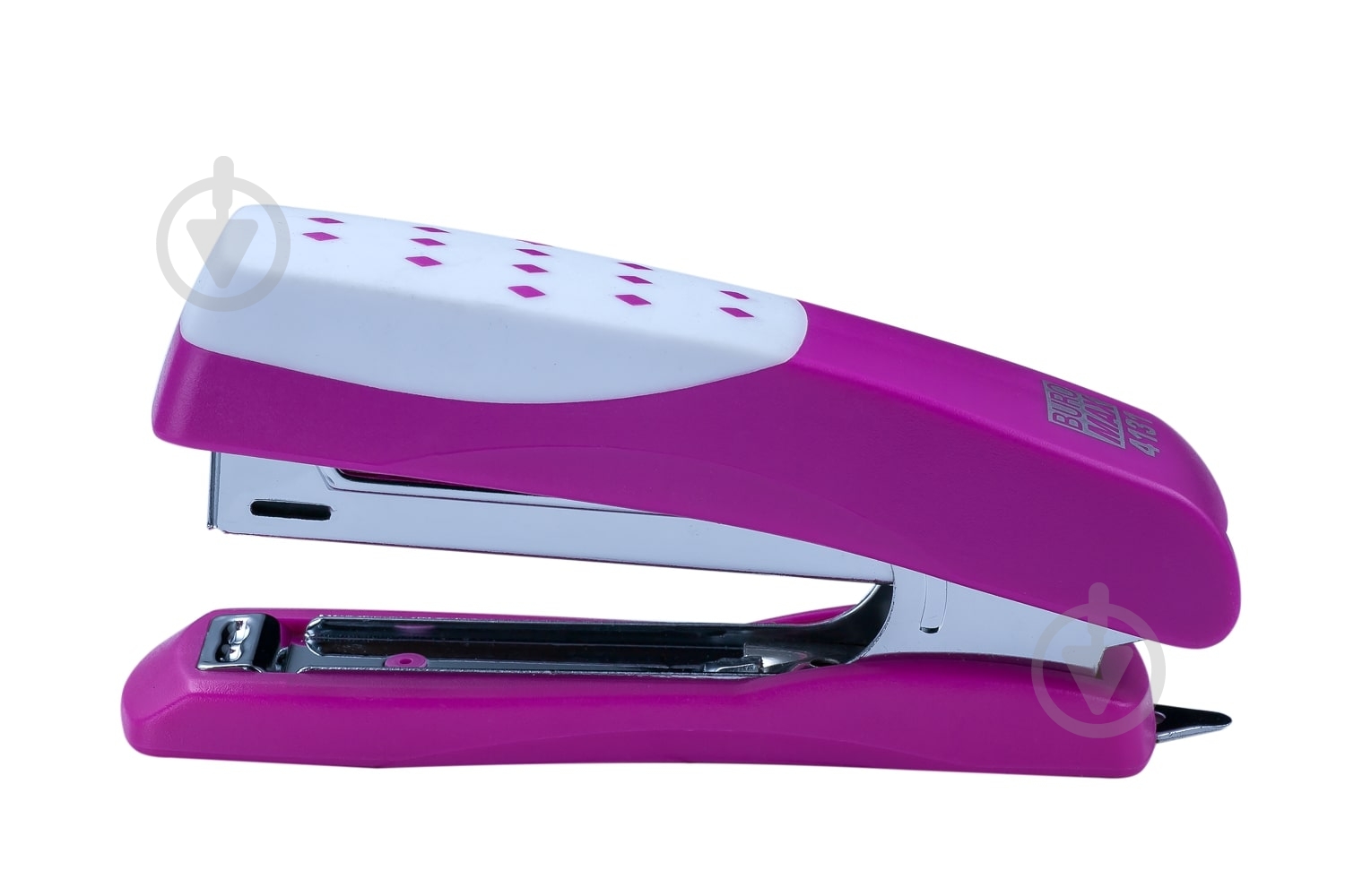 Степлер BM.4131-10 розовый Buromax - фото 1 Степлер BM.4131-10 розовый Buromax - фото 1