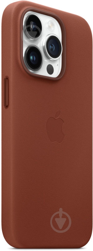 Чехол Apple Leather Case with MagSafe для iPhone 14 Pro umber(MPPK3ZE/A) - фото 2