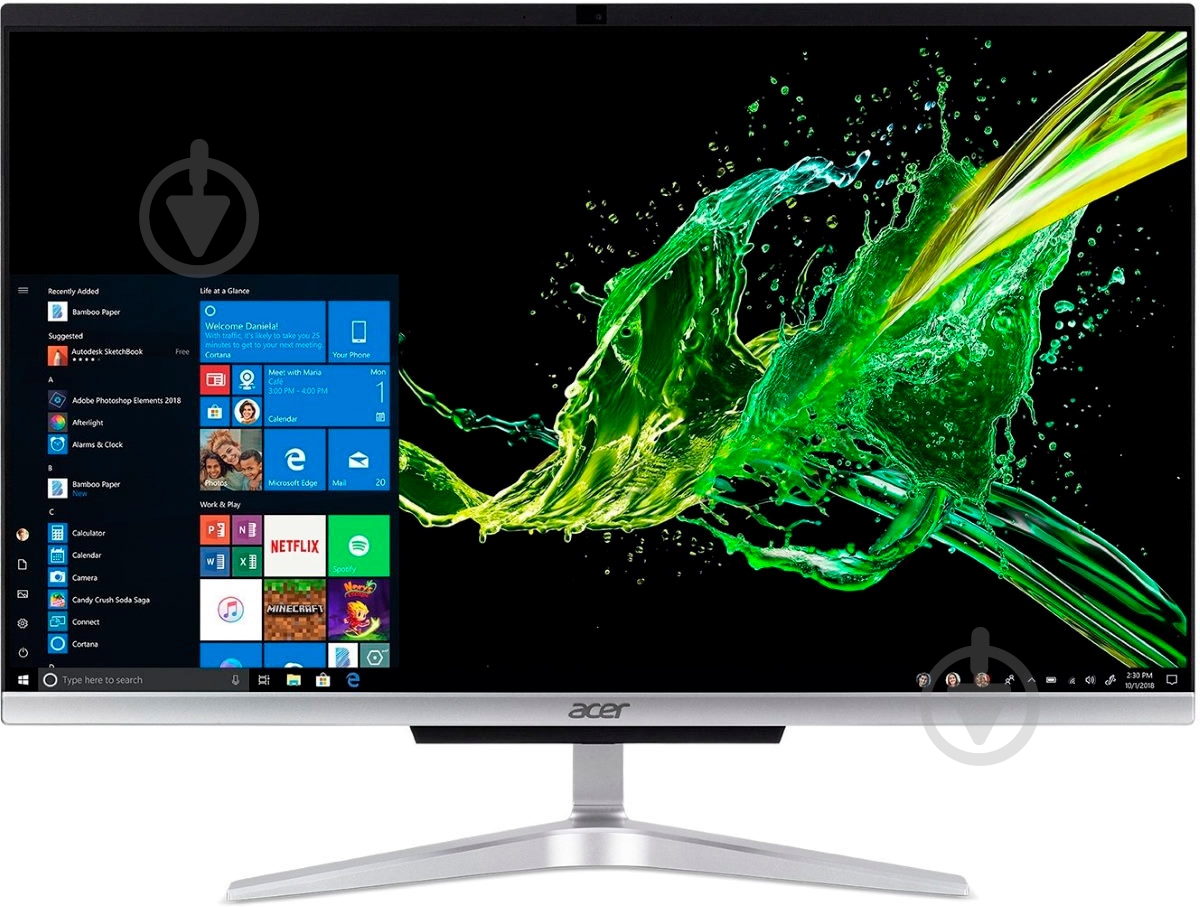 Моноблок Acer Aspire C22-963 21,5" (DQ.BENME.005) black/silver - фото 1 Моноблок Acer Aspire C22-963 21,5" (DQ.BENME.005) black/silver - фото 1