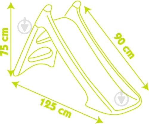 Горка детская Smoby с водным эффектом 310270 - фото 3 Горка детская Smoby с водным эффектом 310270 - фото 3