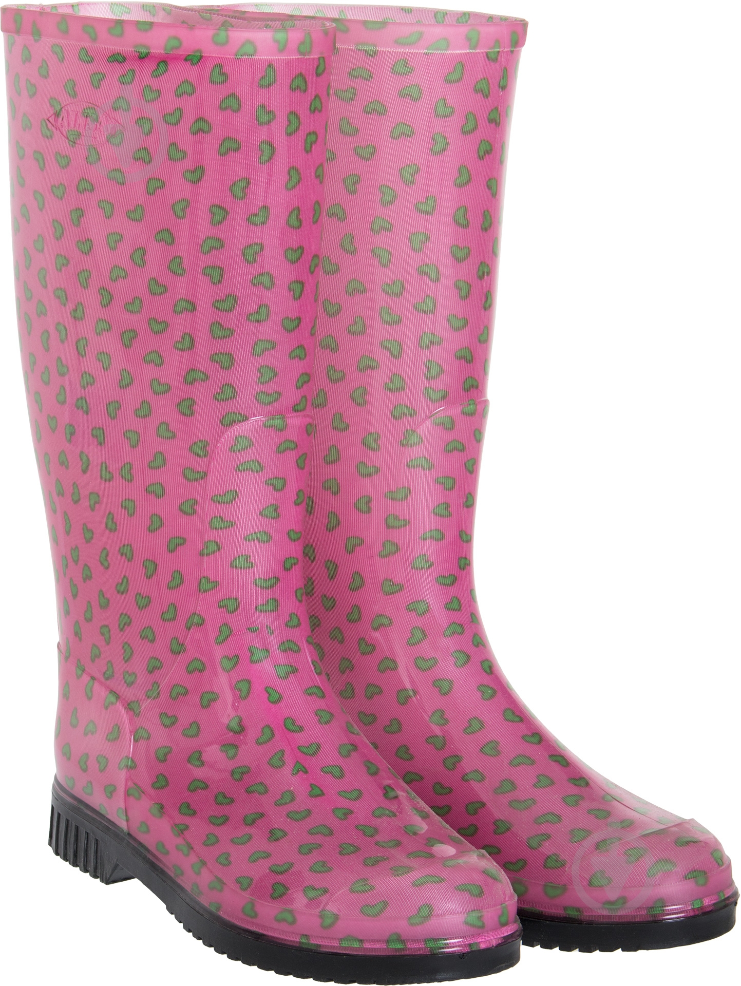 Сапоги Alisa Line Мини сердца р.40 А201 розовый - фото 1 Сапоги Alisa Line Мини сердца р.40 А201 розовый - фото 1