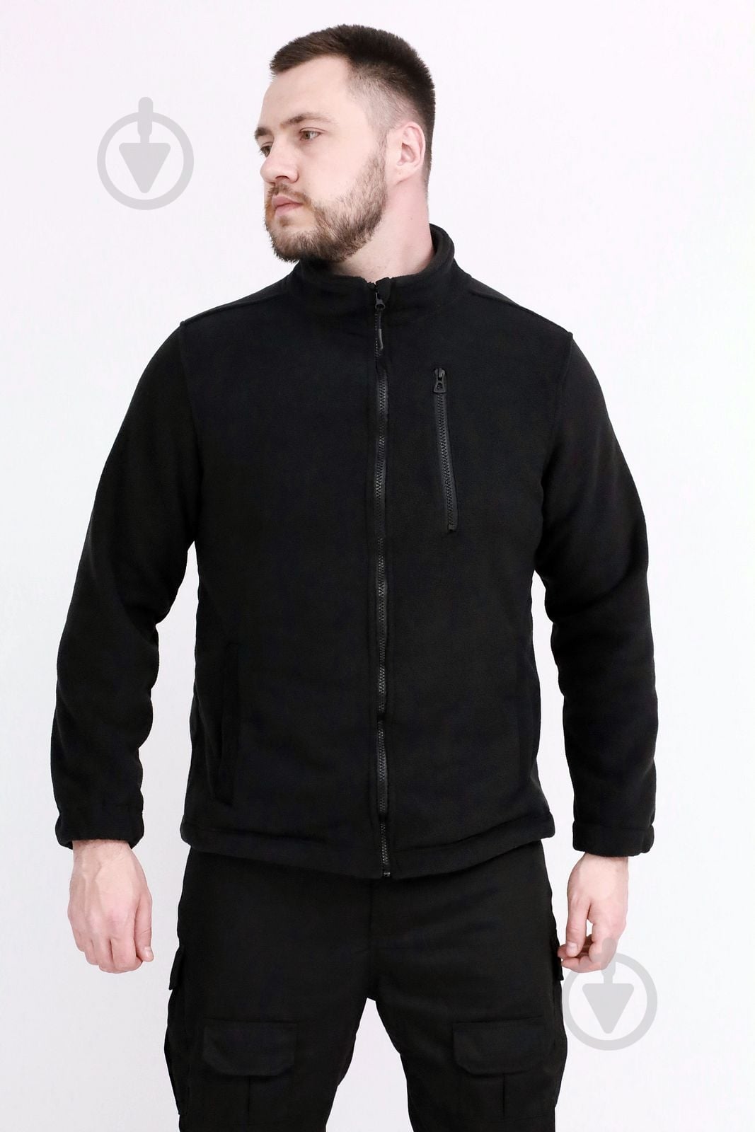 Кофта ESDY флисовая тактическая JA-04-1 р.M черный - фото 1