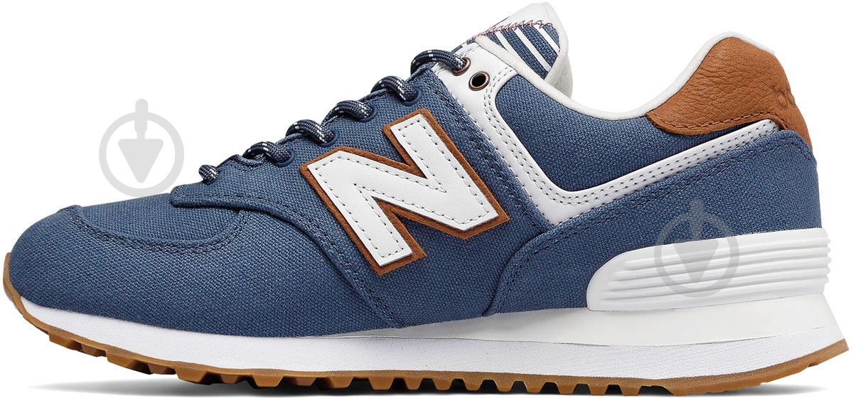 Кросівки New Balance 574 Canvas WL574SYD р.8 синій - фото 2