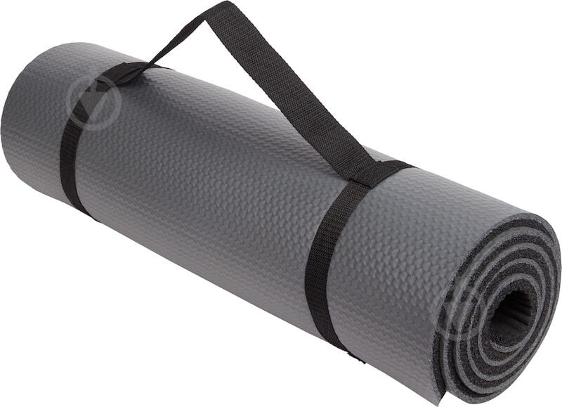 Килимок для фітнесу Energetics NBR Mat 180cm 1.5 1830x580x15 мм NBR Mat чорний - фото 2