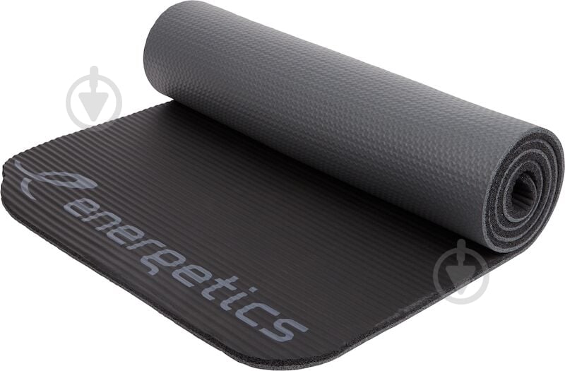 Килимок для фітнесу Energetics NBR Mat 180cm 1.5 1830x580x15 мм NBR Mat чорний - фото 1