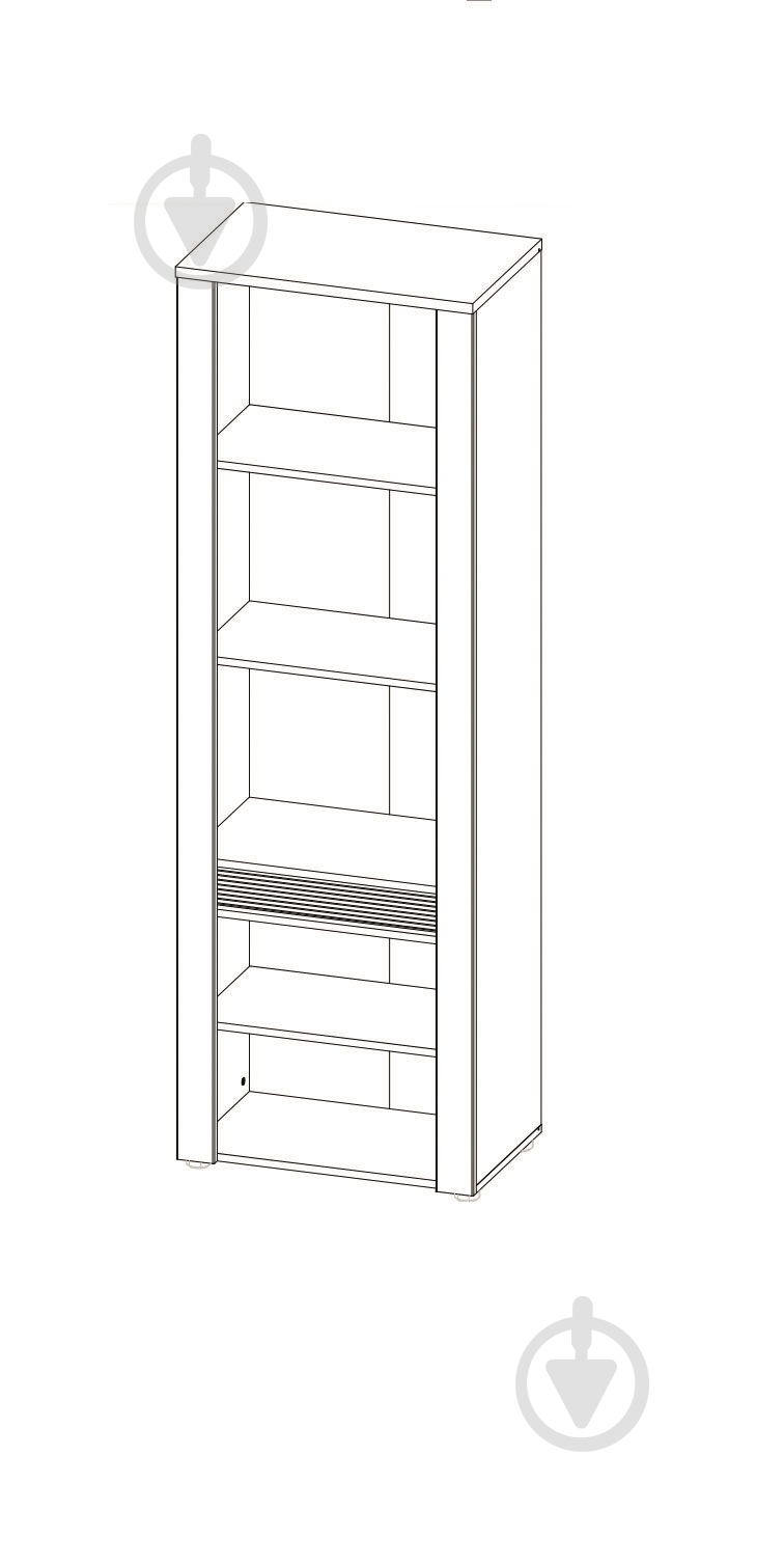 Пенал SOKME 2Д Санди дуб гранд - фото 2 Пенал SOKME 2Д Санди дуб гранд - фото 2