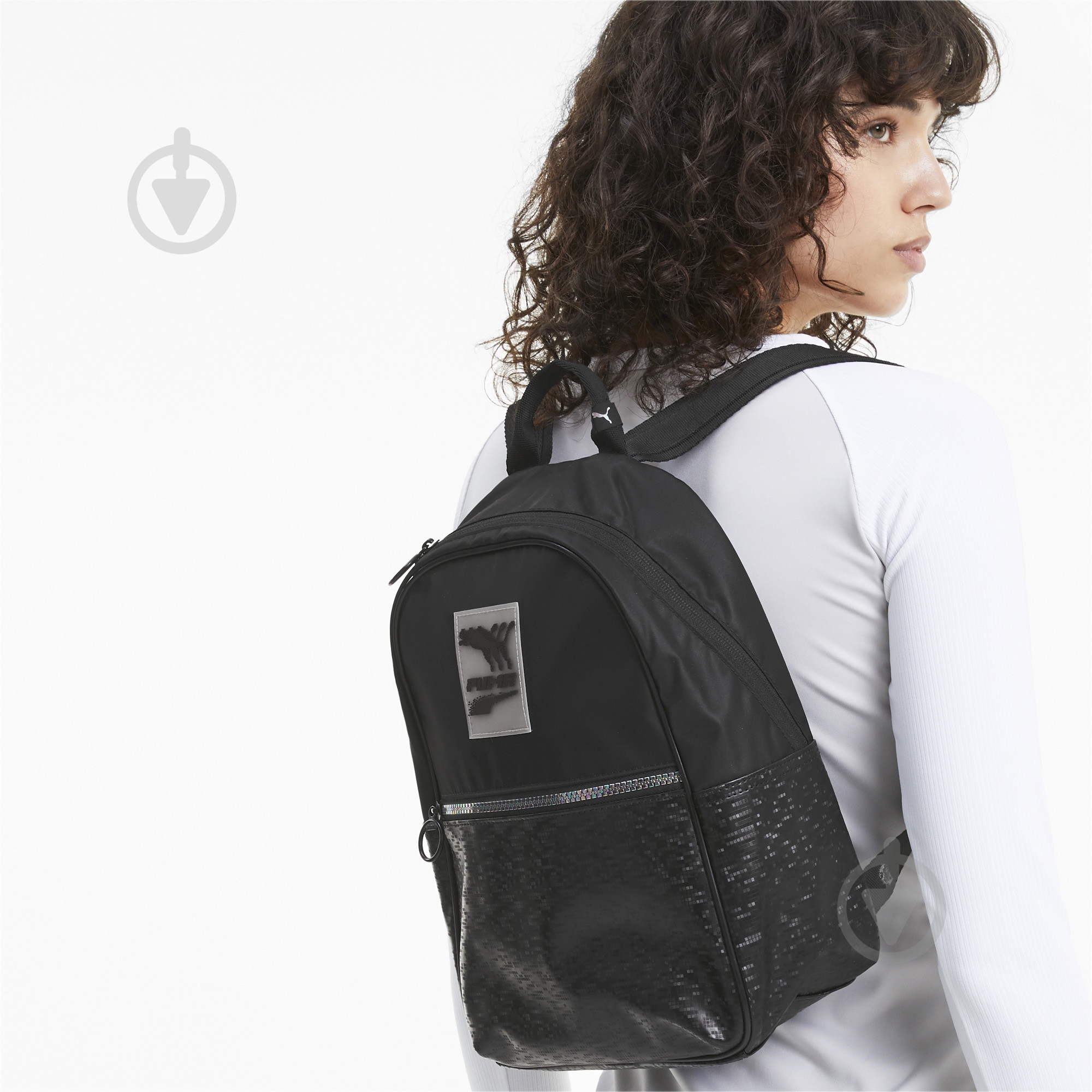 Рюкзак Puma Prime Time Backpack 07740101 11 л черный - фото 3