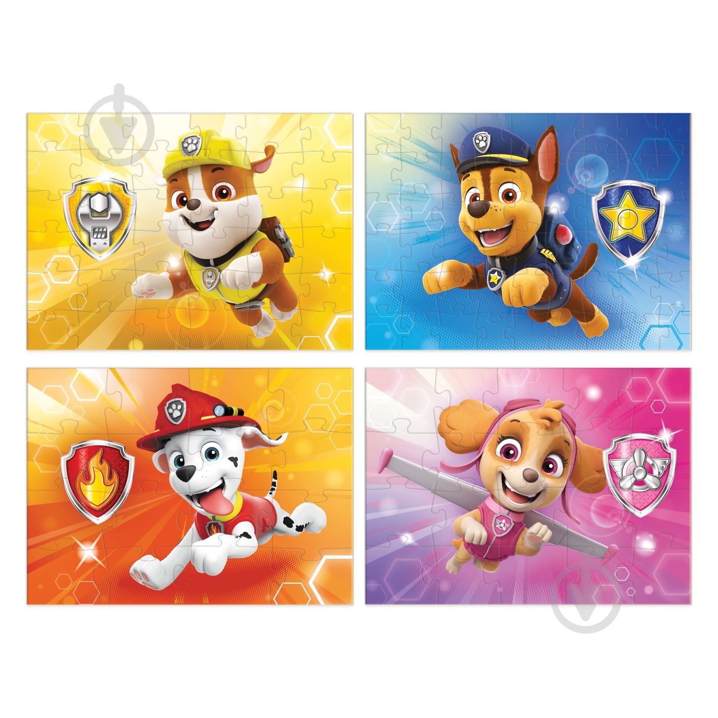 Пазлы DoDo 4 в 1 Paw Patrol 200157 - фото 3