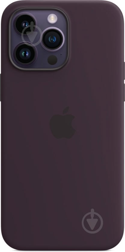 Чехол Apple Silicone Case with MagSafe для iPhone 14 Pro Max elderberry(MPTX3ZE/A) - фото 1