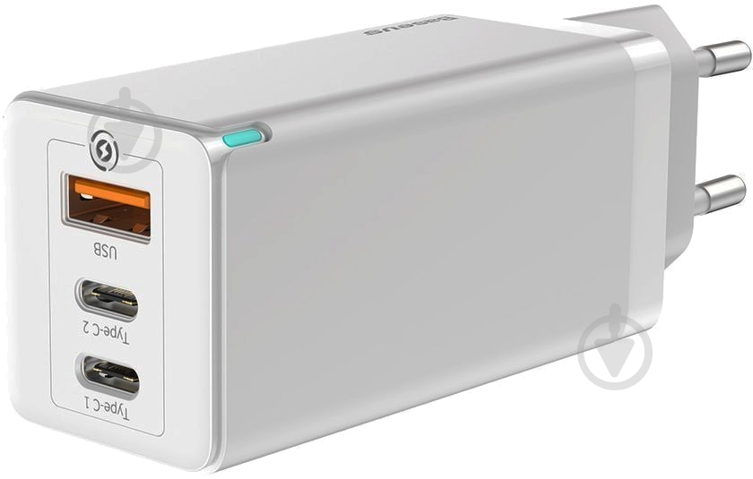 Зарядное устройство BASEUS GaN fast wall charger PPS 65W (CCGAN-B02) - фото 2
