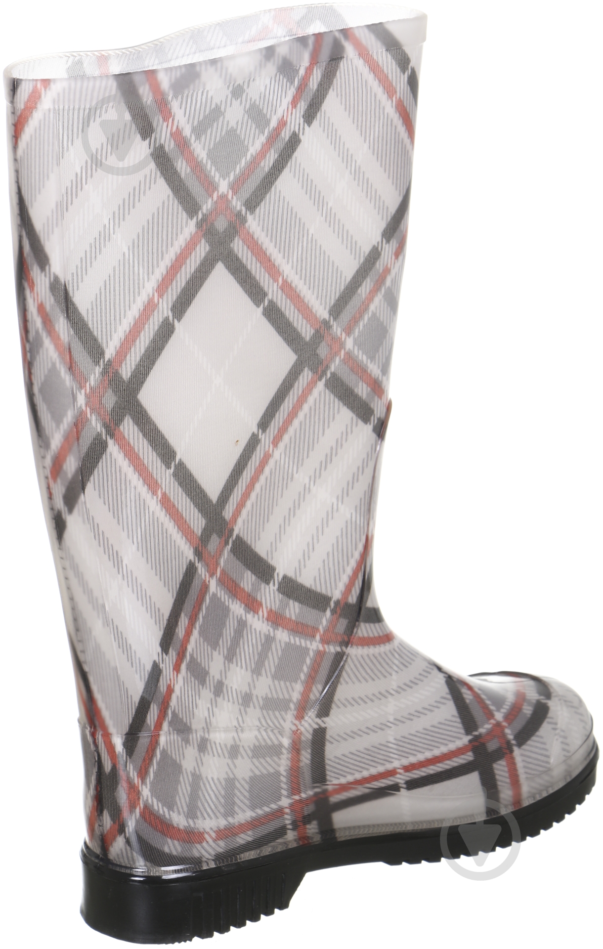 Сапоги Alisa Line Шотландка р.38 А201 серый - фото 4 Сапоги Alisa Line Шотландка р.38 А201 серый - фото 4