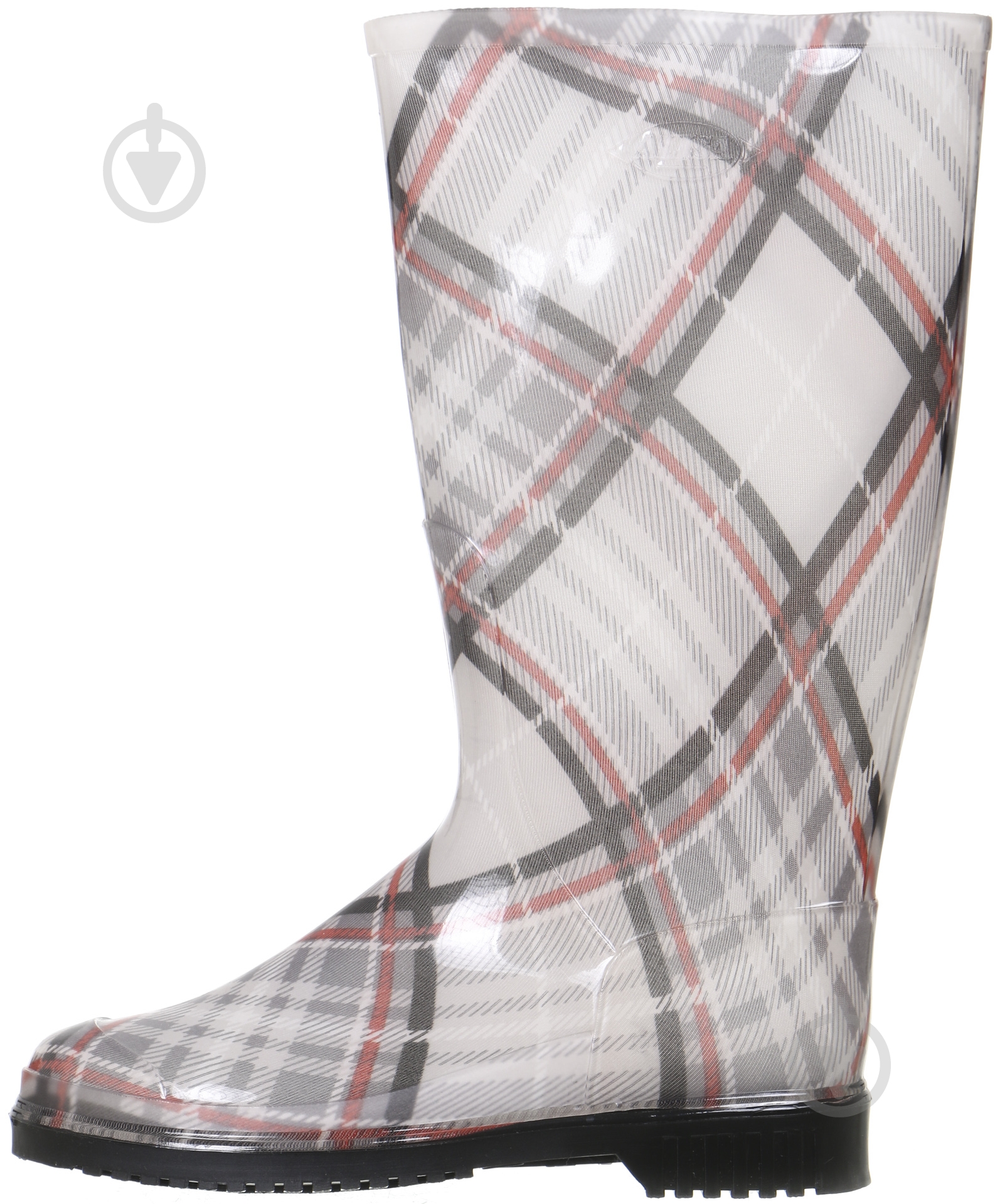 Сапоги Alisa Line Шотландка р.38 А201 серый - фото 2 Сапоги Alisa Line Шотландка р.38 А201 серый - фото 2