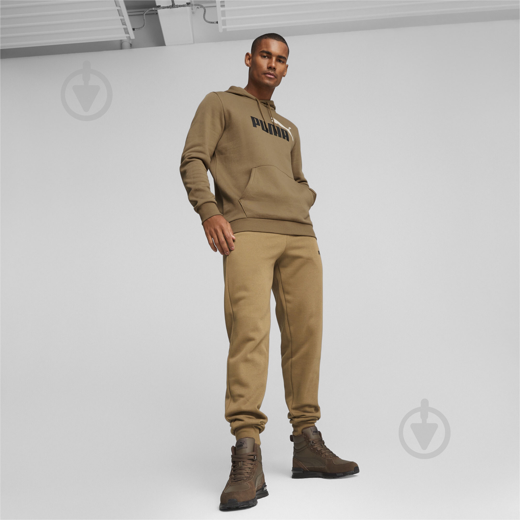 Джемпер Puma ESS+ 2 COL BIG LOGO HOODIE FL 58676494 р.S коричневый - фото 4 Джемпер Puma ESS+ 2 COL BIG LOGO HOODIE FL 58676494 р.S коричневый - фото 4