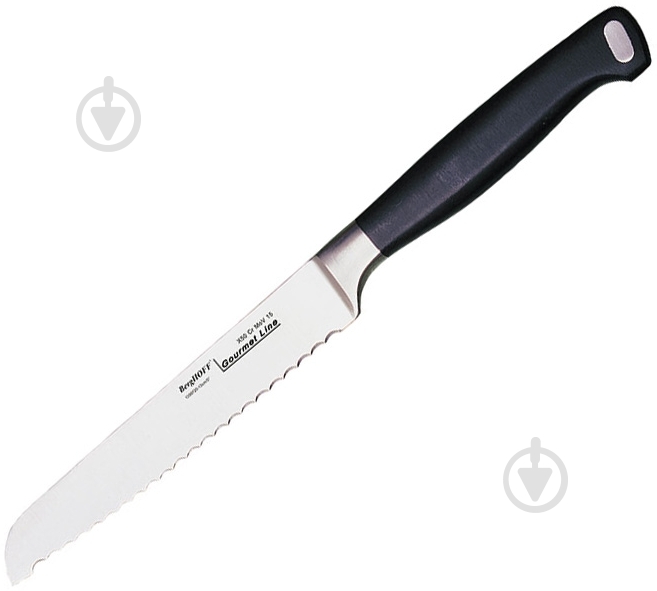 Нож для хлеба BergHOFF Gourmet line 12,7 см 1399720 - фото 1