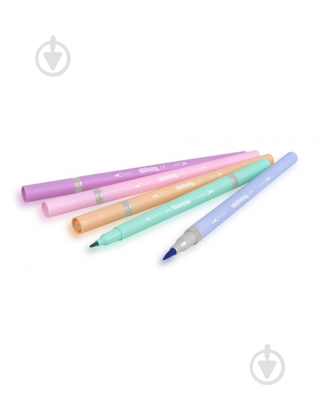 Карандаши цветные круглые 10 цветов Pastel 80813PTR Colorino - фото 2