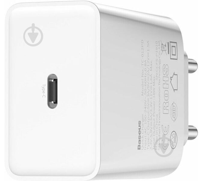 Зарядное устройство BASEUS Mini PD Tyep-C QC 18W - фото 4 Зарядное устройство BASEUS Mini PD Tyep-C QC 18W - фото 4