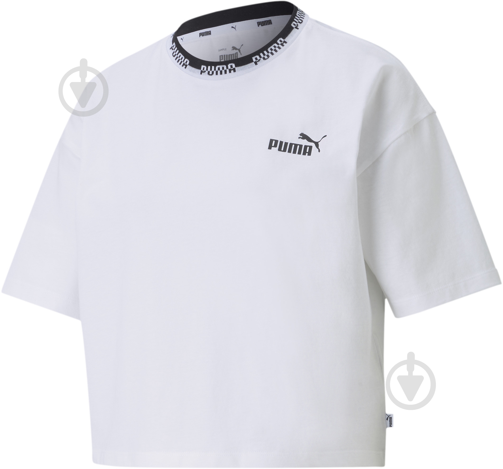 Футболка Puma AMPLIFIED Tee 58590302 р.S белый - фото 2