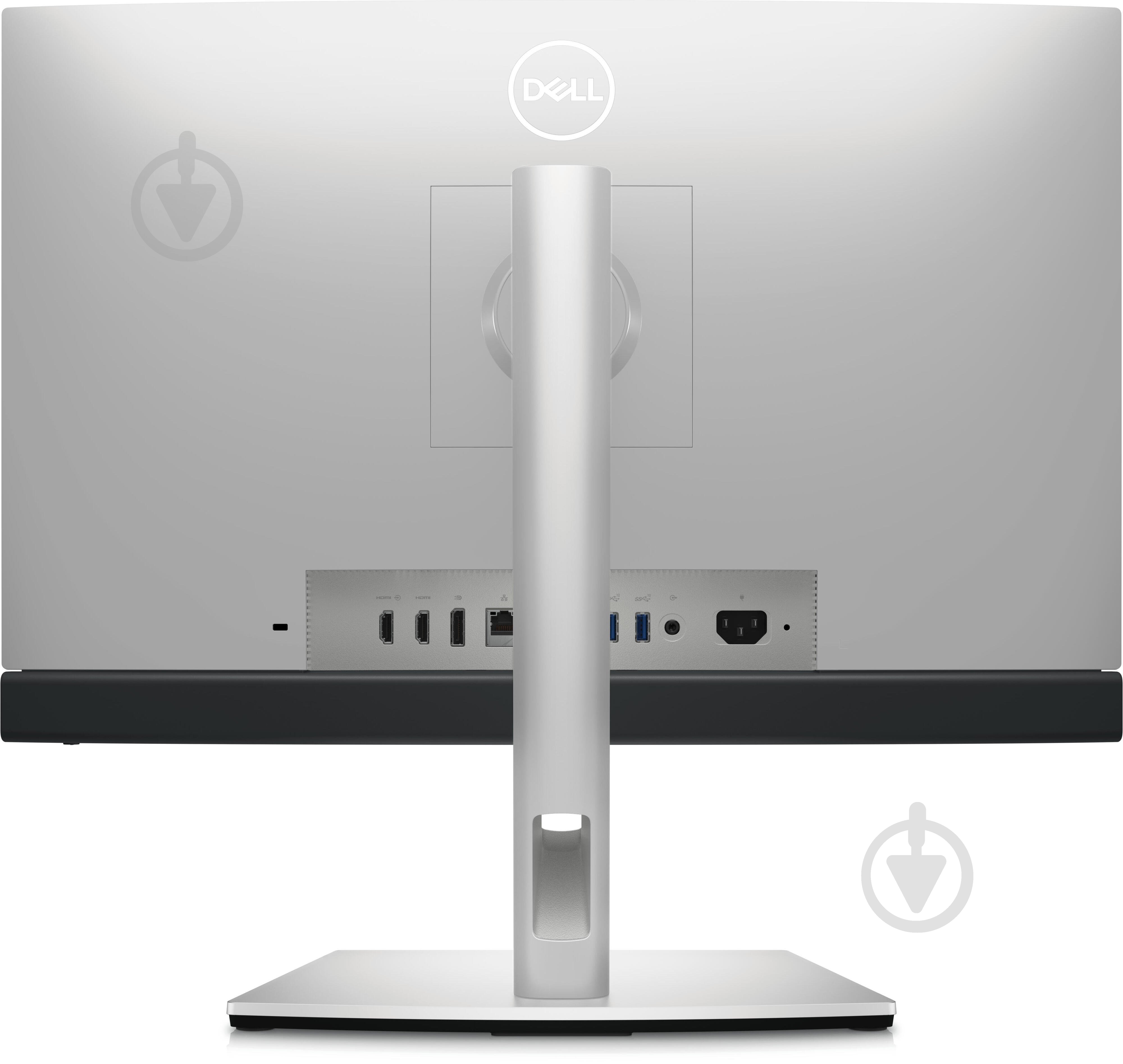 Моноблок Dell Optiplex 7410 23,8" (N009O7410AIO_UBU) grey - фото 5