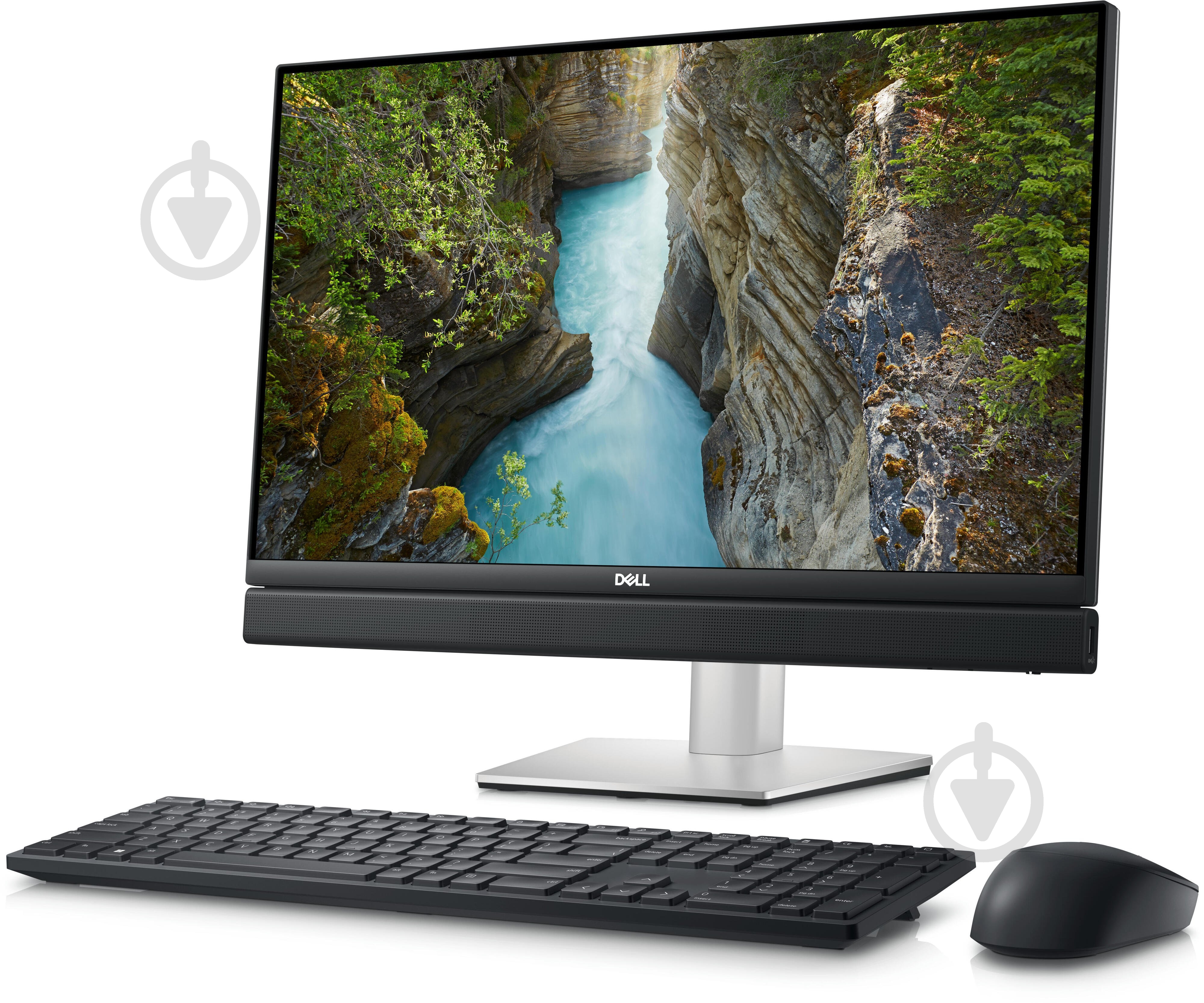 Моноблок Dell Optiplex 7410 23,8" (N009O7410AIO_UBU) grey - фото 3