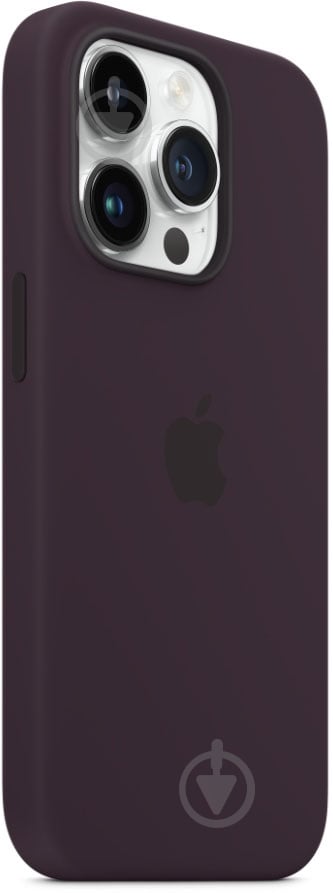 Чехол Apple Silicone Case with MagSafe для iPhone 14 Pro elderberry(MPTK3ZE/A) - фото 2