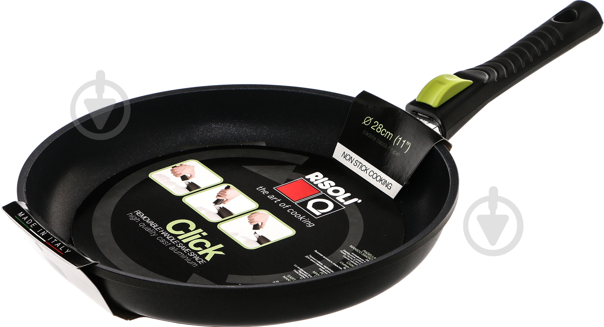 Сковорода Risoli 28 см 00103S/28TP0 - фото 5