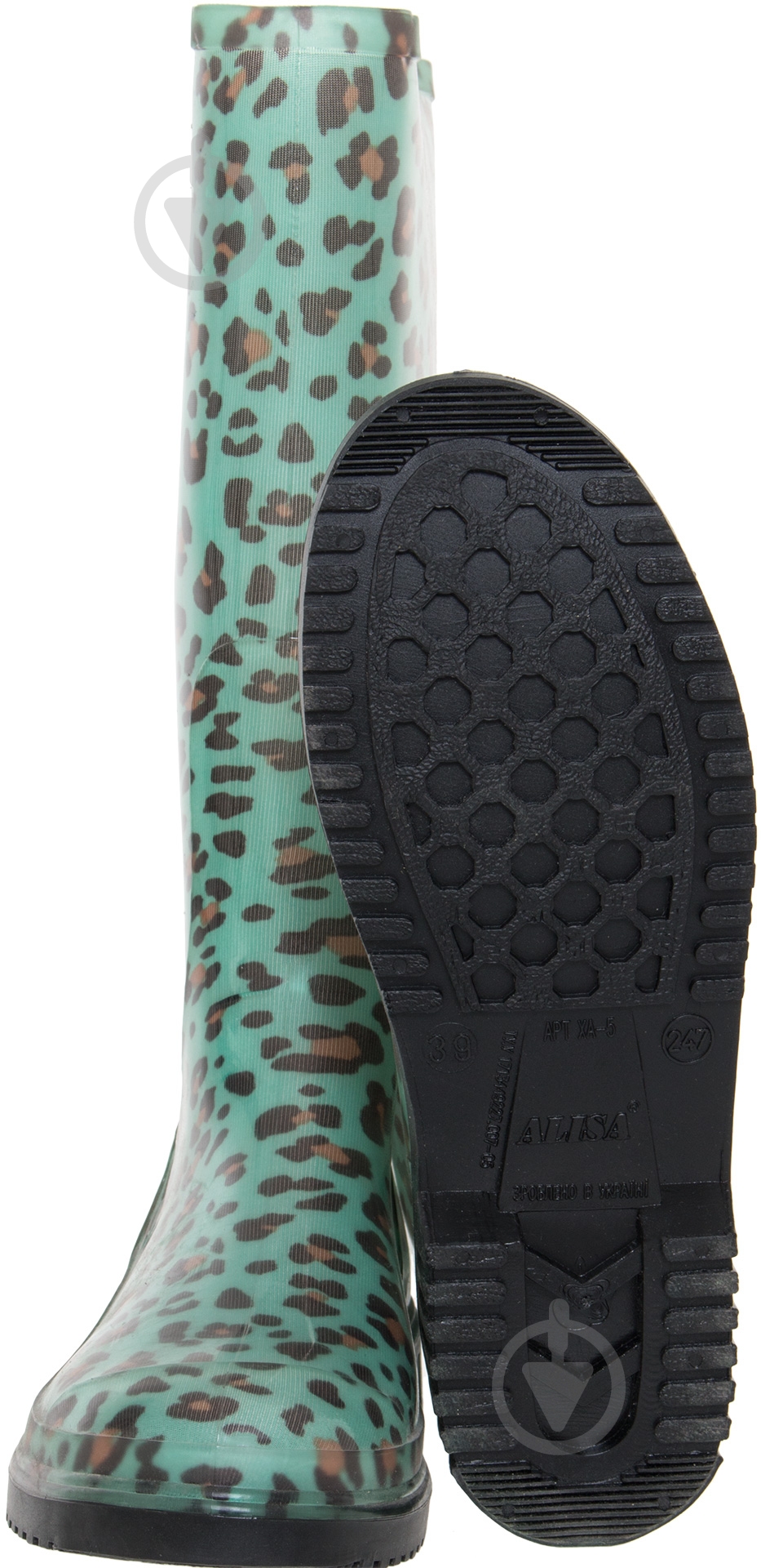 Сапоги Alisa Line Энимал р.38 А201 бирюзовый - фото 3