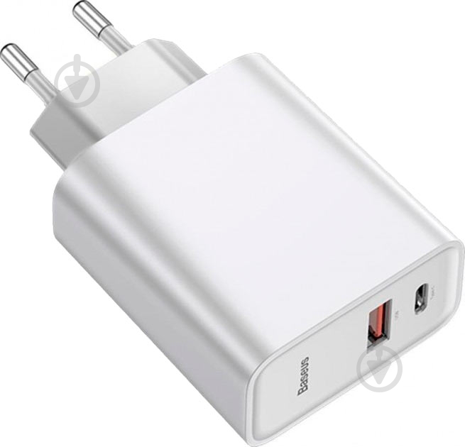 Зарядний пристрій BASEUS Speed PPS Quick Charger Type C CCFS-C02 30W white - фото 1
