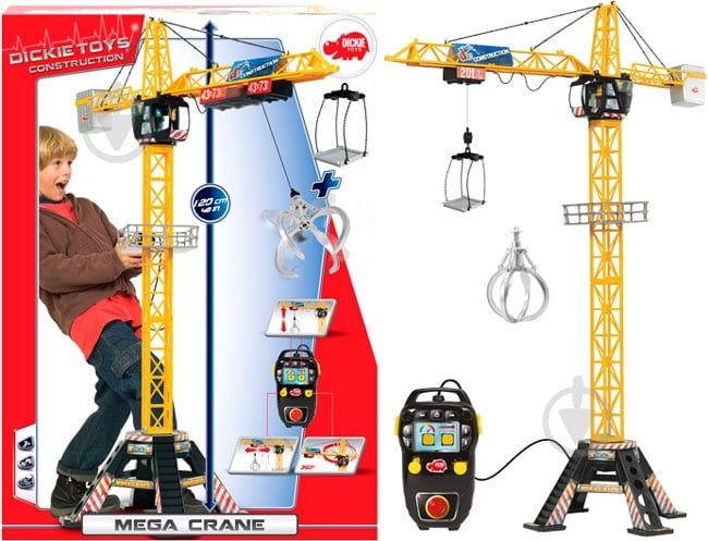 Підйомний кран на д/к Dickie Toys 3462412 - фото 1
