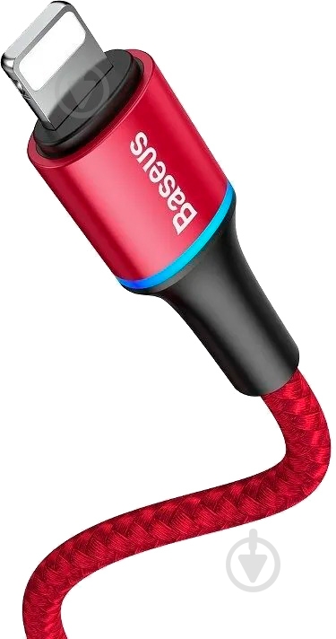 Кабель BASEUS USB – Apple Lightning 1 м red Halo 18W - фото 4