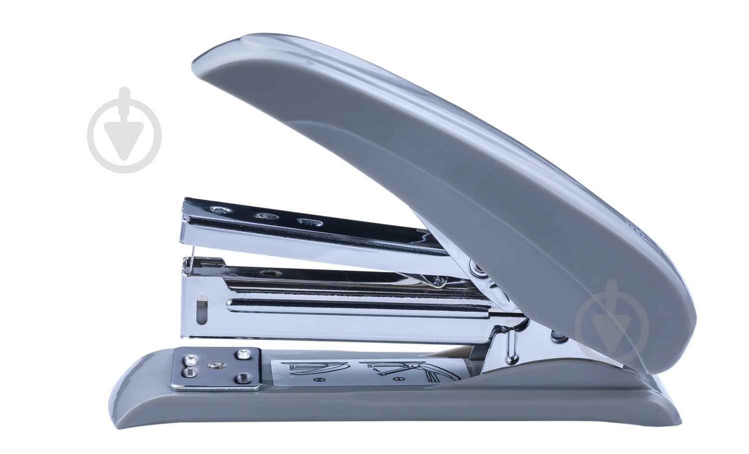 Степлер BM.4211-09 серый Buromax - фото 1