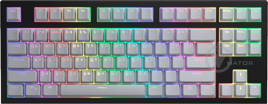 Клавиатура игровая Hator Skyfall (HTK-663) TKL PRO Wireless black - фото 1
