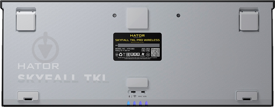 Клавиатура игровая Hator Skyfall (HTK-663) TKL PRO Wireless black - фото 6