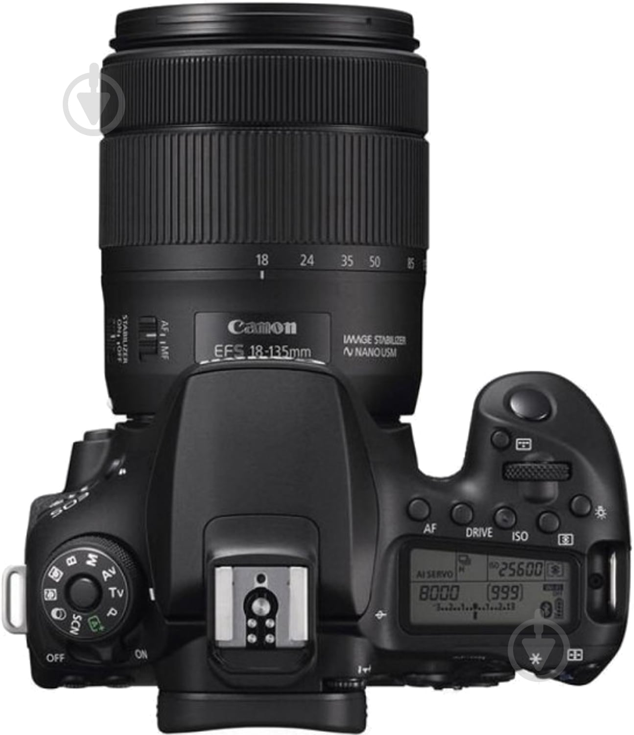 Фотоаппарат Canon EOS 90D + 18-135 IS NANO USM black - фото 4