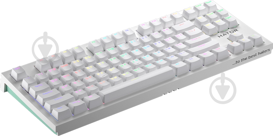 Клавиатура игровая Hator Skyfall (HTK-664) TKL PRO Wireless white - фото 3