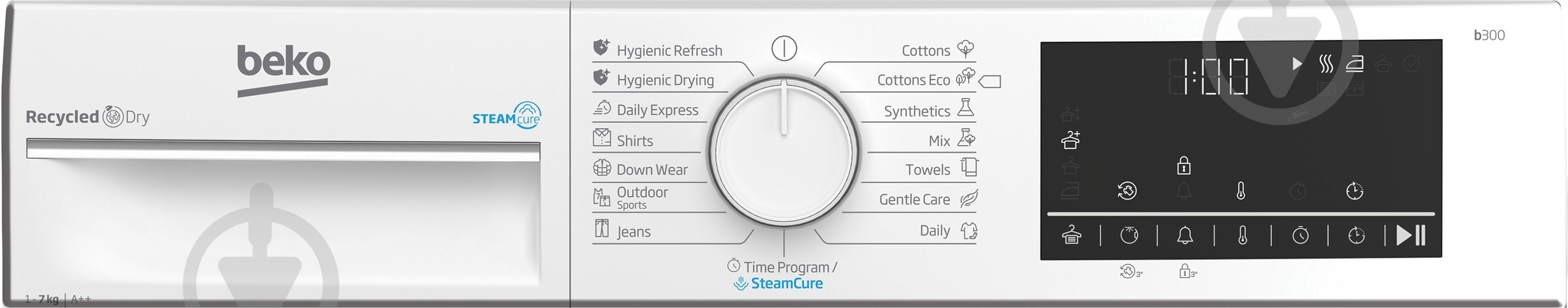 ВИТРИНА! Сушильная машина Beko B3T67230 - фото 5 ВИТРИНА! Сушильная машина Beko B3T67230 - фото 5