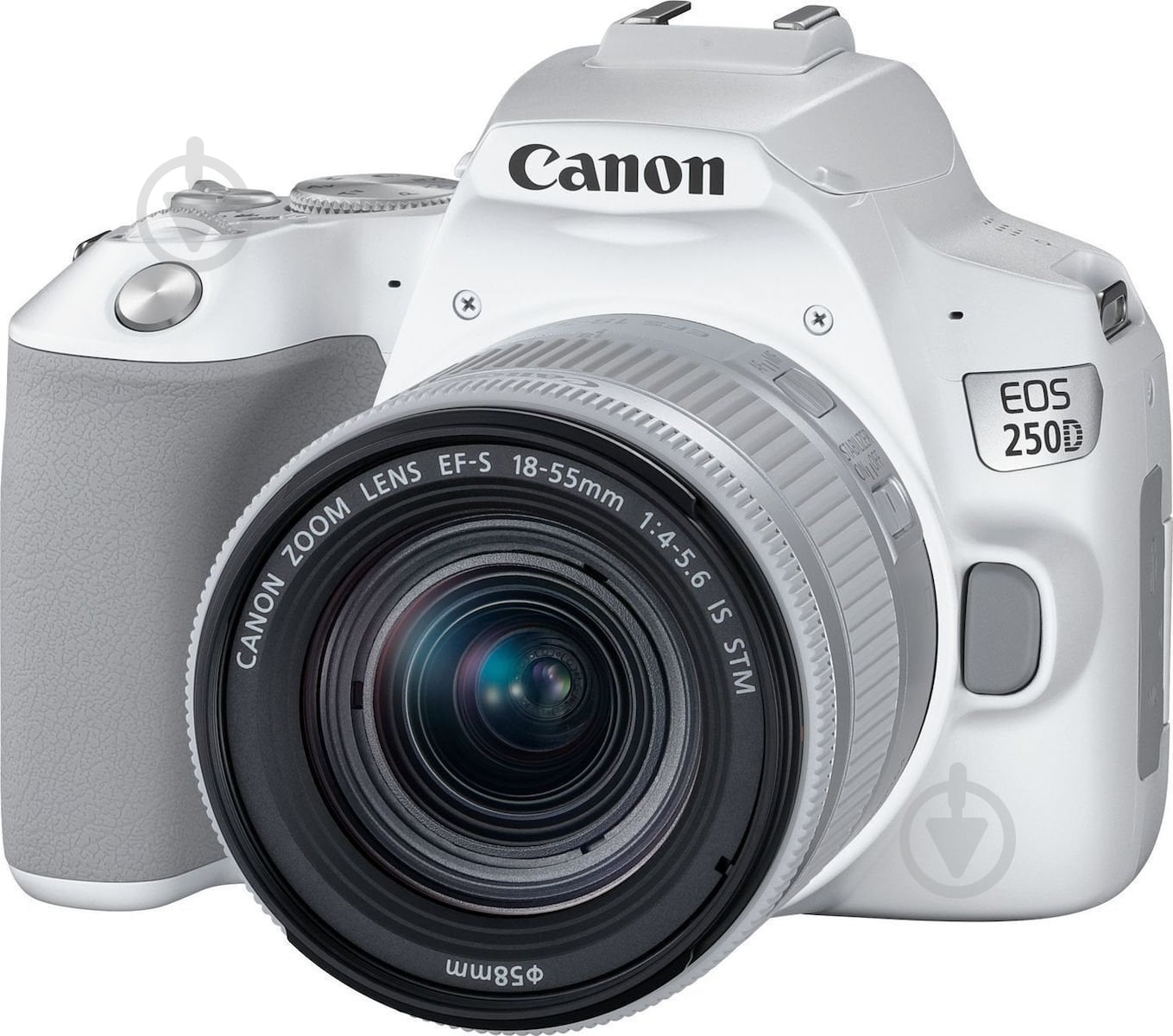 Фотокамера Canon EOS 250D kit 18-55 IS STM (3458C003) white - фото 2 Фотокамера Canon EOS 250D kit 18-55 IS STM (3458C003) white - фото 2