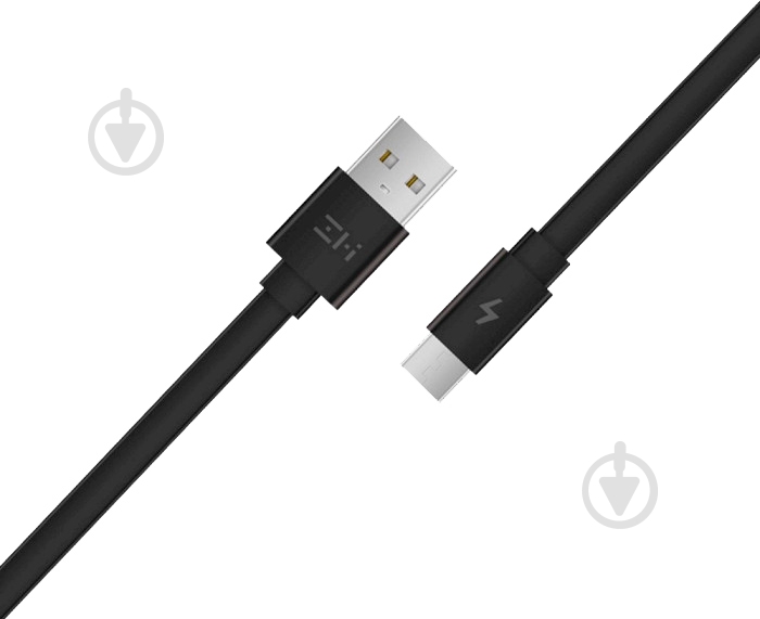 Кабель ZMI USB – microUSB 1 м black (L600) - фото 2