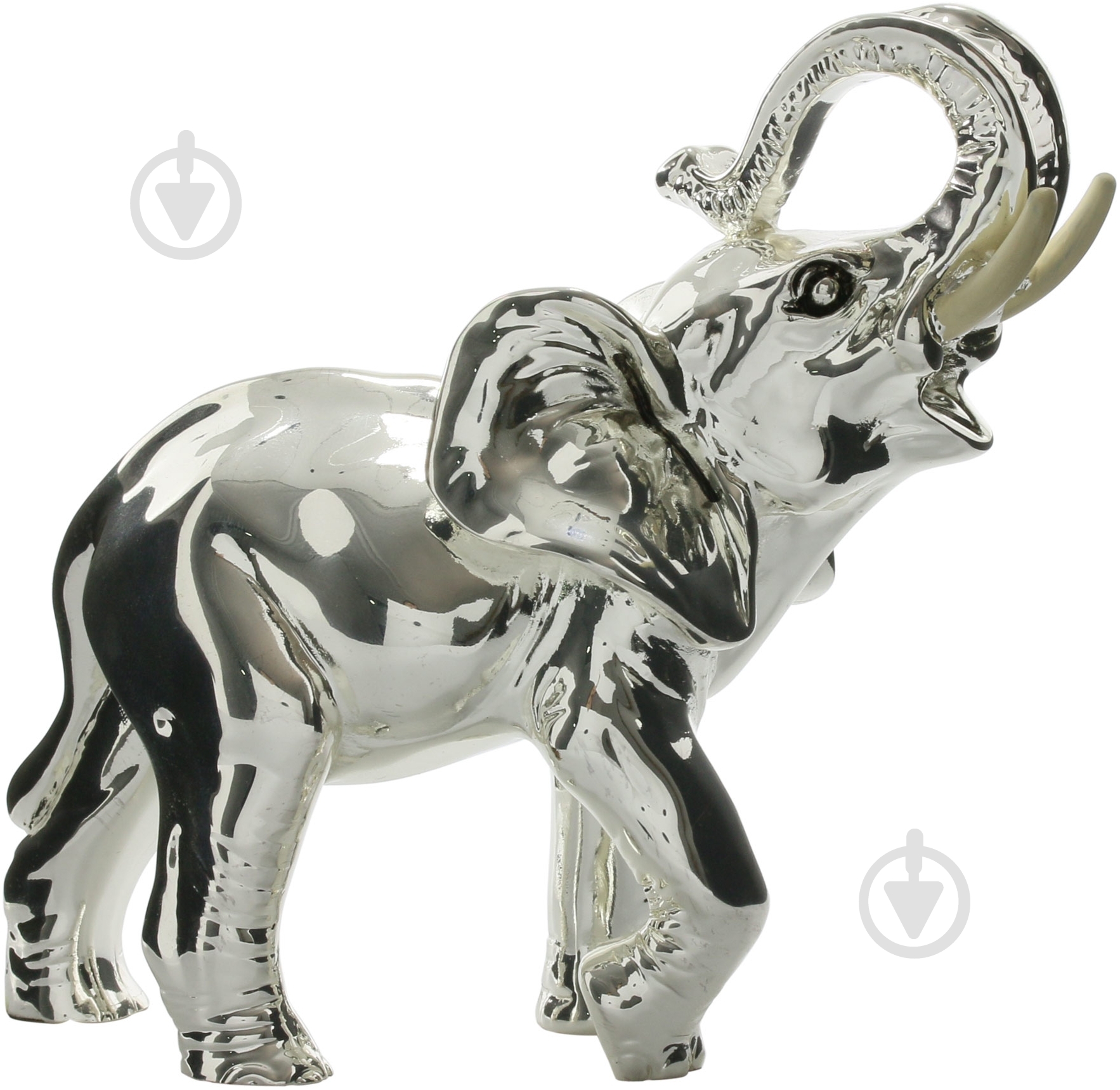 Фигурка Valenti & Co слон R 17874 12х6 см серебряный - фото 2 Фигурка Valenti & Co слон R 17874 12х6 см серебряный - фото 2
