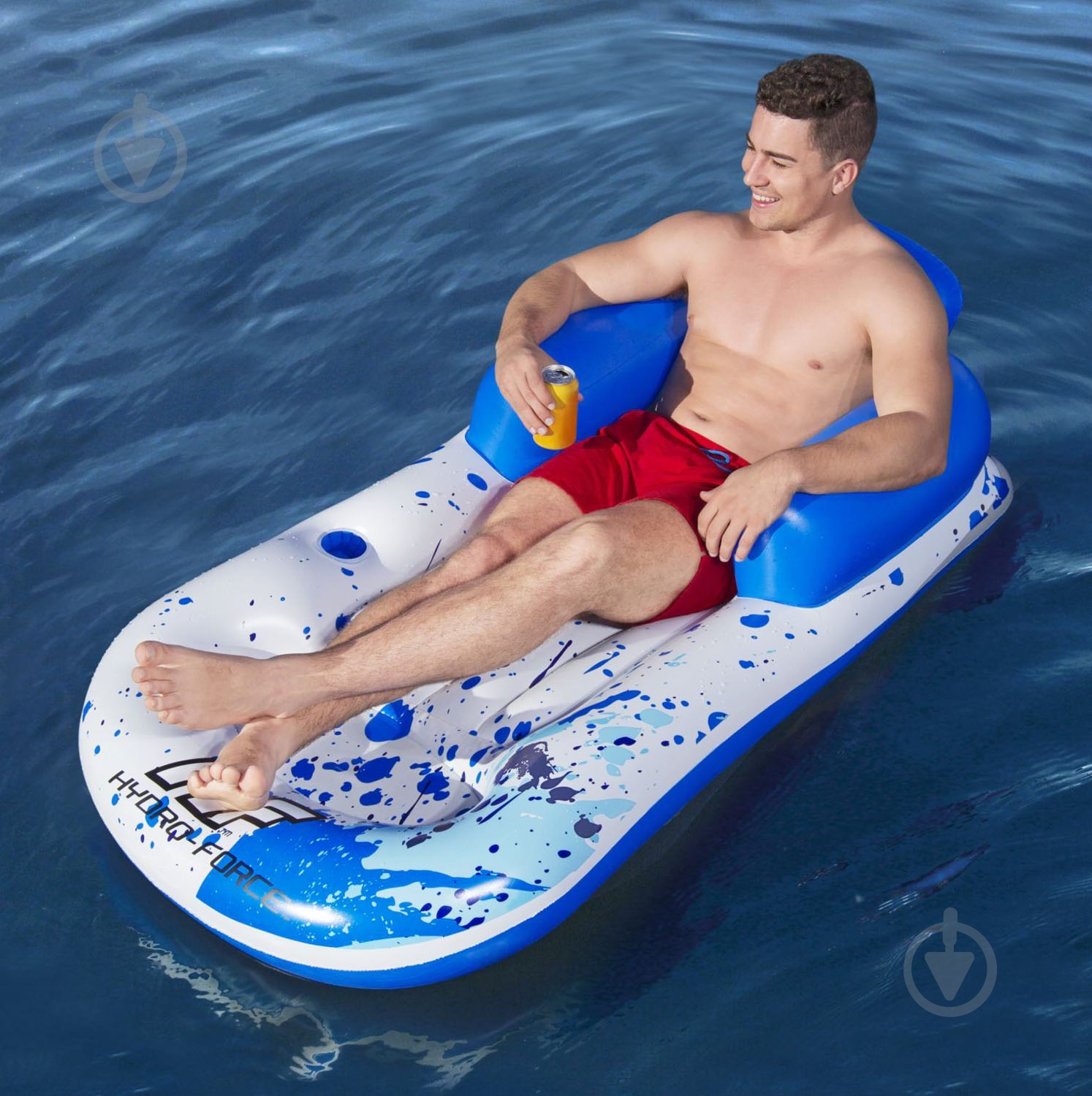 Шезлонг Bestway надувной 161х84 см - фото 6