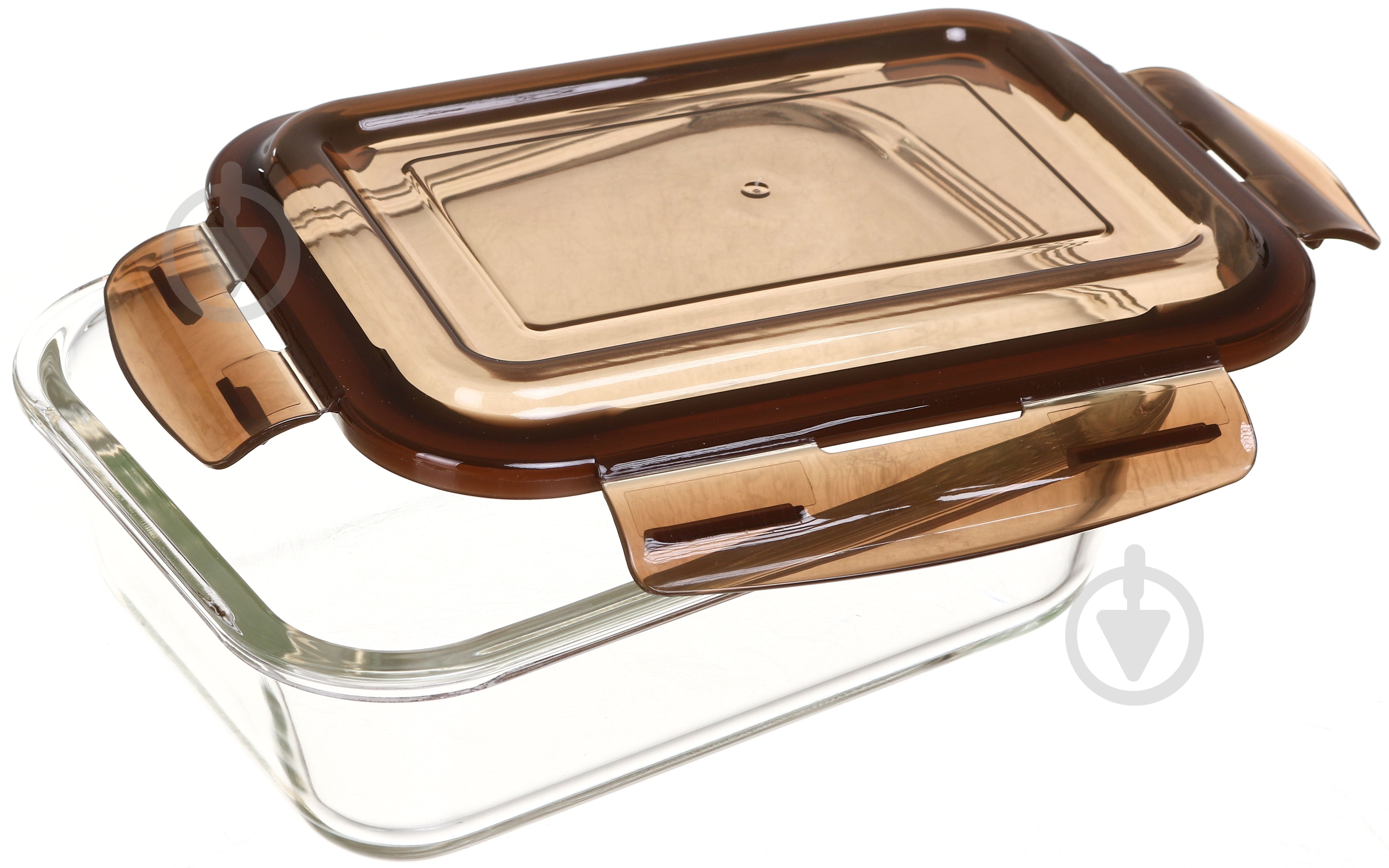 Контейнер для хранения Flamberg Original Rectangular 1000 мл коричневый - фото 3