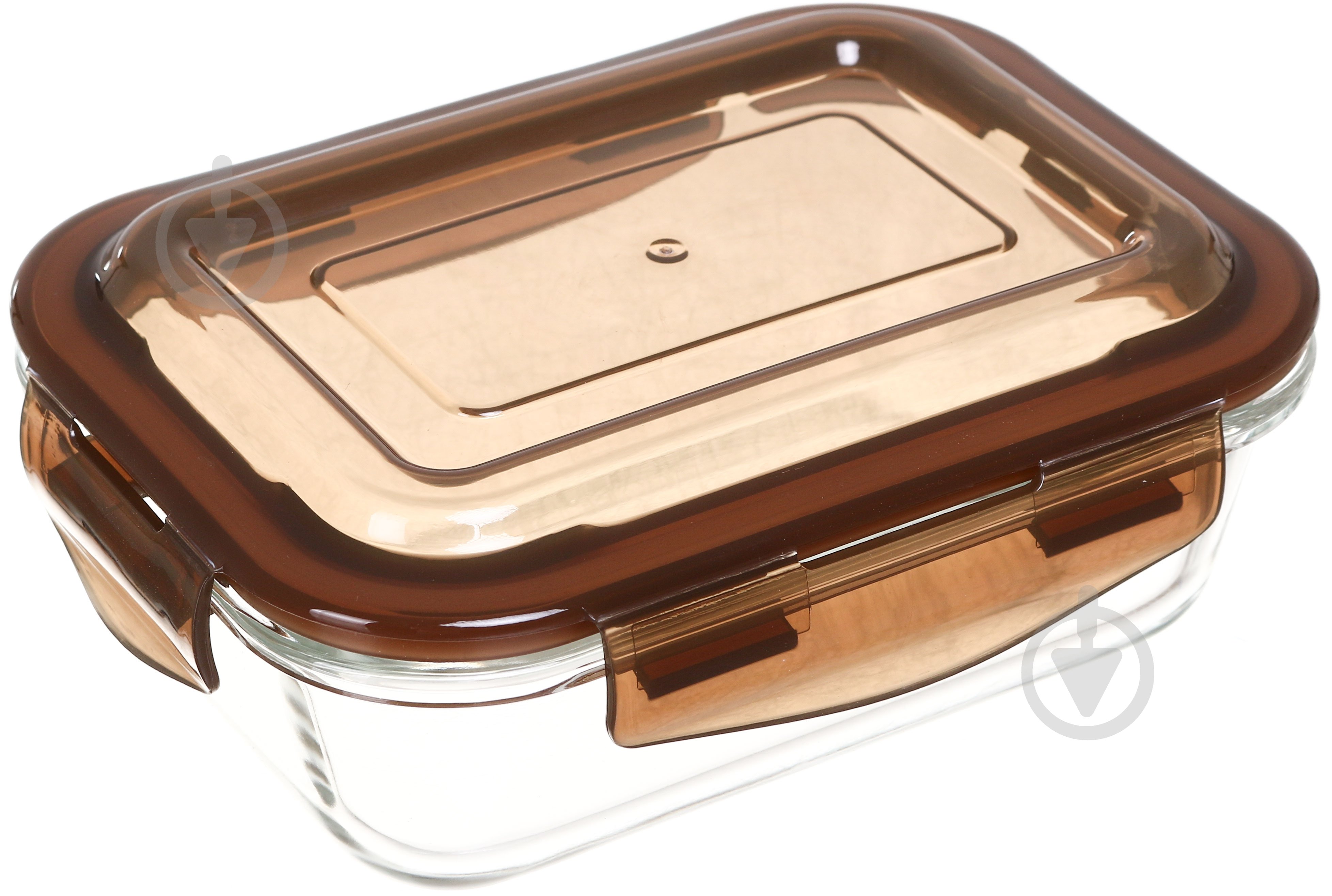 Контейнер для хранения Flamberg Original Rectangular 600 мл коричневый - фото 1