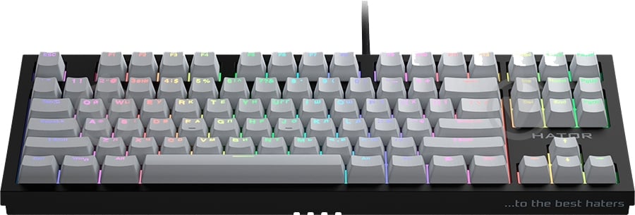 Клавиатура игровая Hator Skyfall (HTK-655) TKL PRO black - фото 2 Клавиатура игровая Hator Skyfall (HTK-655) TKL PRO black - фото 2
