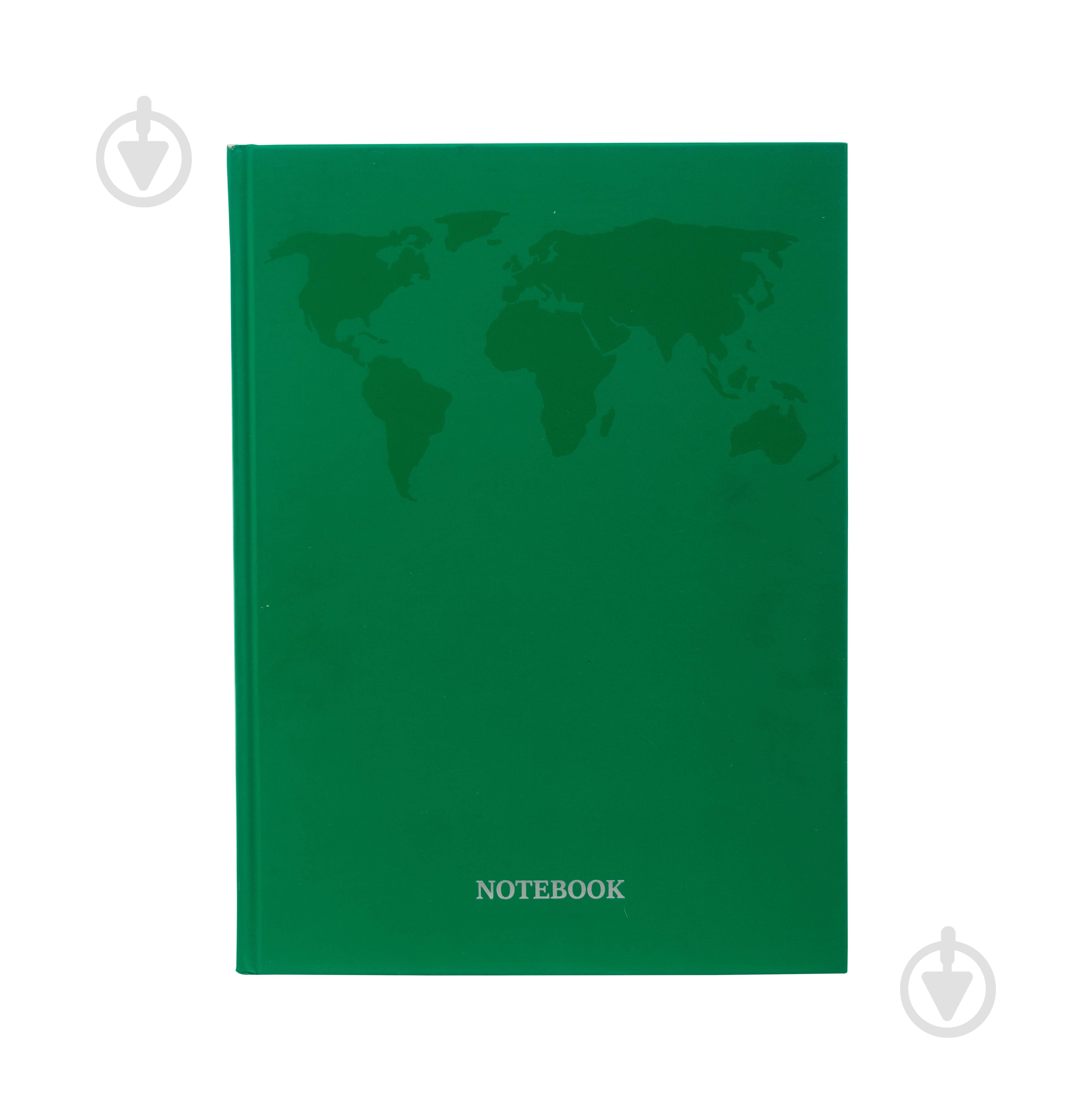 Блокнот АртПринт premium А4 96 лист. клетка Pantone материки - фото 2